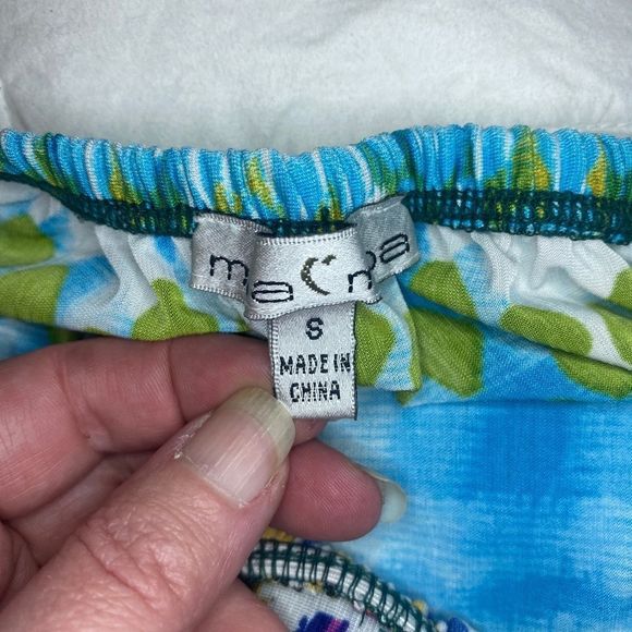 MULTICOLORED MAXI DRESS - Picture 12 of 14